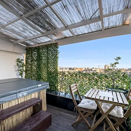 Apartment Luxury Penthouse With Jacuzzi & 360 View Rooftop