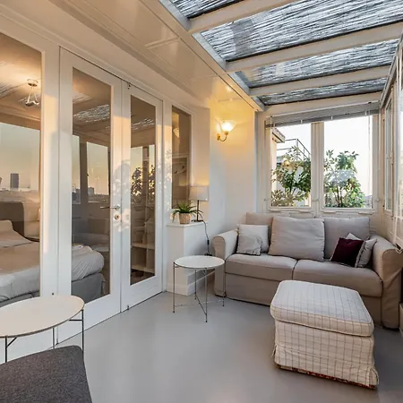 Luxury Penthouse With Jacuzzi & 360 View Rooftop Apartamento *
