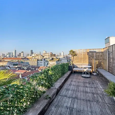Luxury Penthouse With Jacuzzi & 360 View Rooftop Apartamento